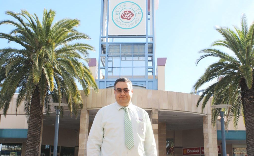 Rose City Shoppingworld manager Jason Gard. 